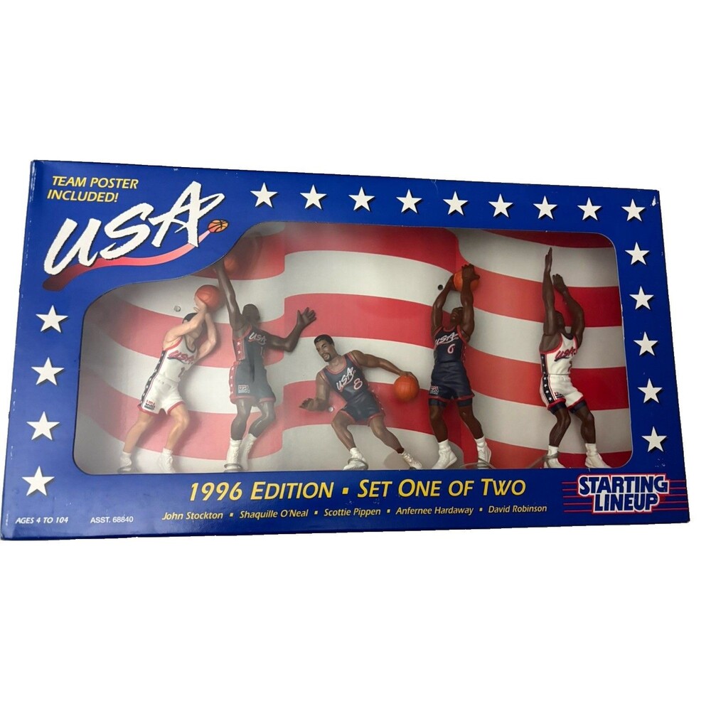 Starting Lineup 1996 Olympic Dream Team USA Set 1 of 2 (69003) Factory Sealed